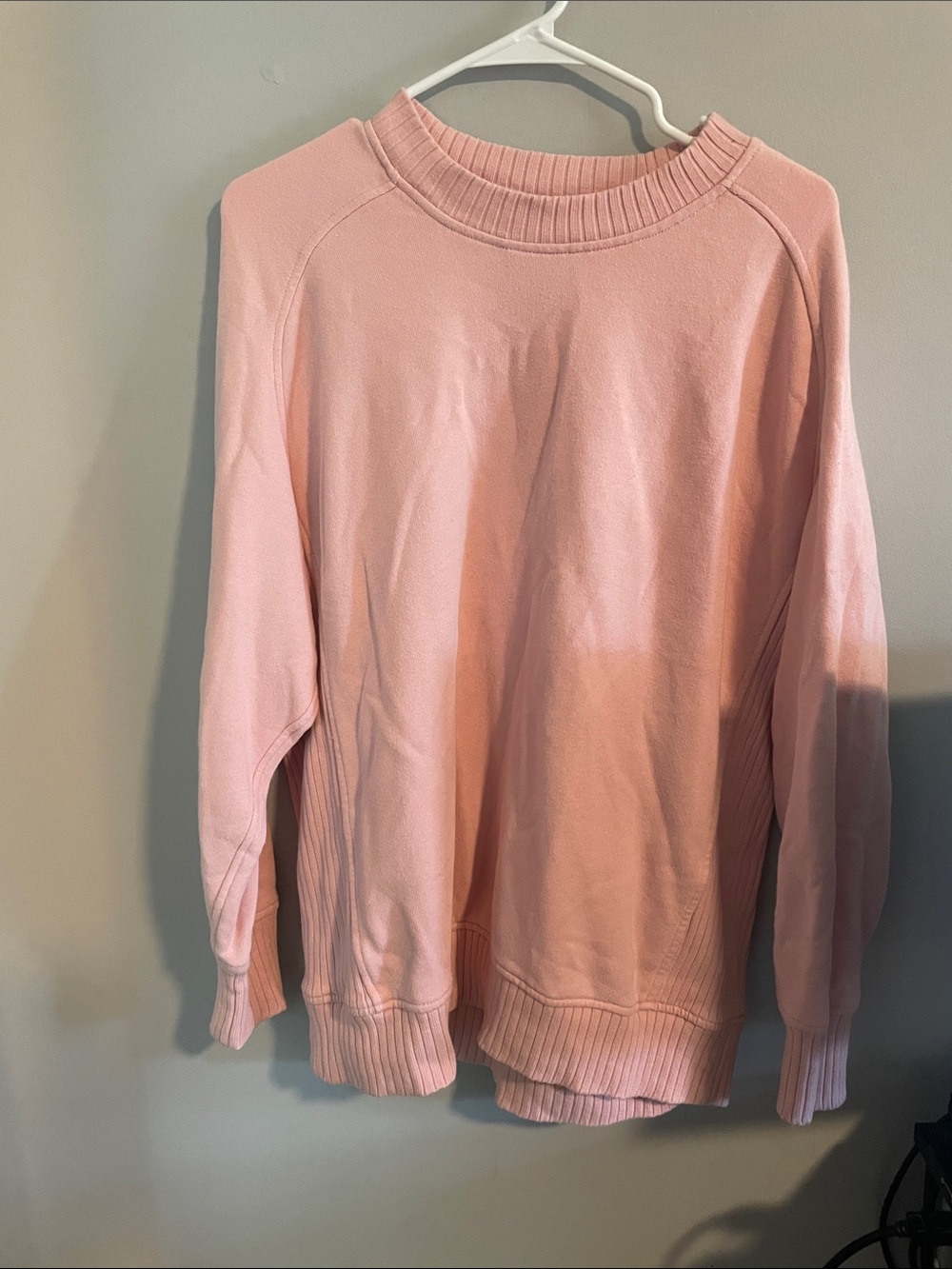 aerie Light Blush Crewneck Sweater